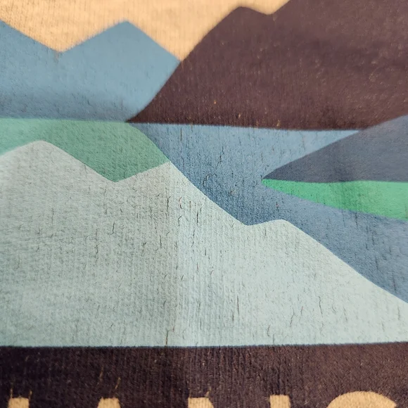 Vintage Helly Hansen Men’s Hoodie Gray Large Graphic Print 90s Y2K Street Wear - Picture 13 of 14